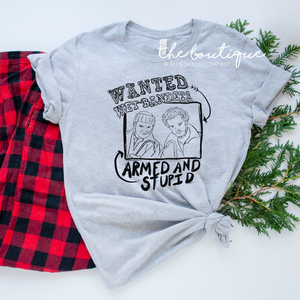 Wet Bandits Tee - Heather Gray ADULT