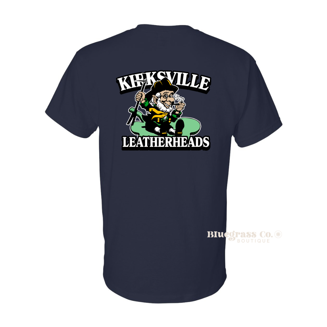 Kirksville Leatherheads Tee - Navy