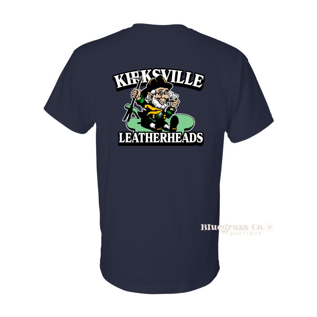 Kirksville Leatherheads Tee - Navy