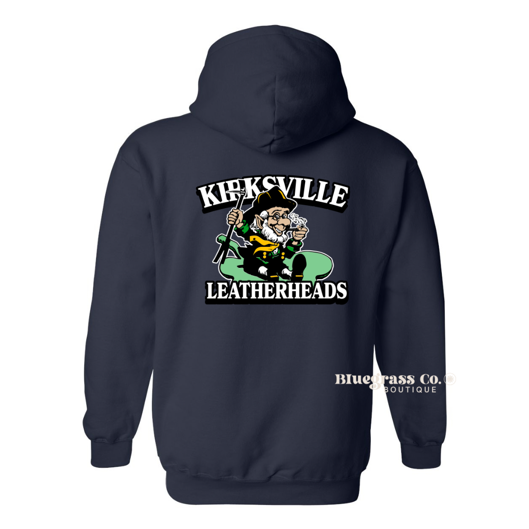 Kirksville Leatherheads Tee - Navy