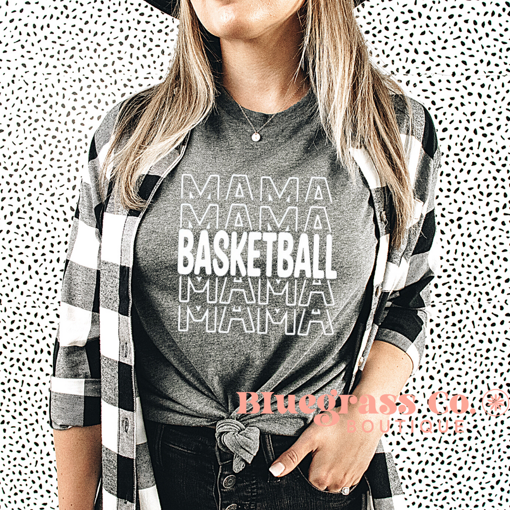 Basketball Mama Tee - Select Your Color