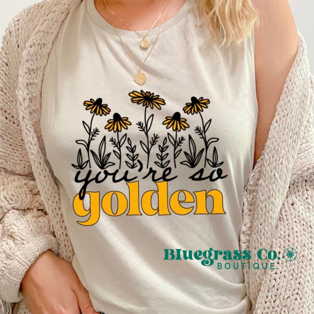 You’re So Golden Tee - Heather Cream