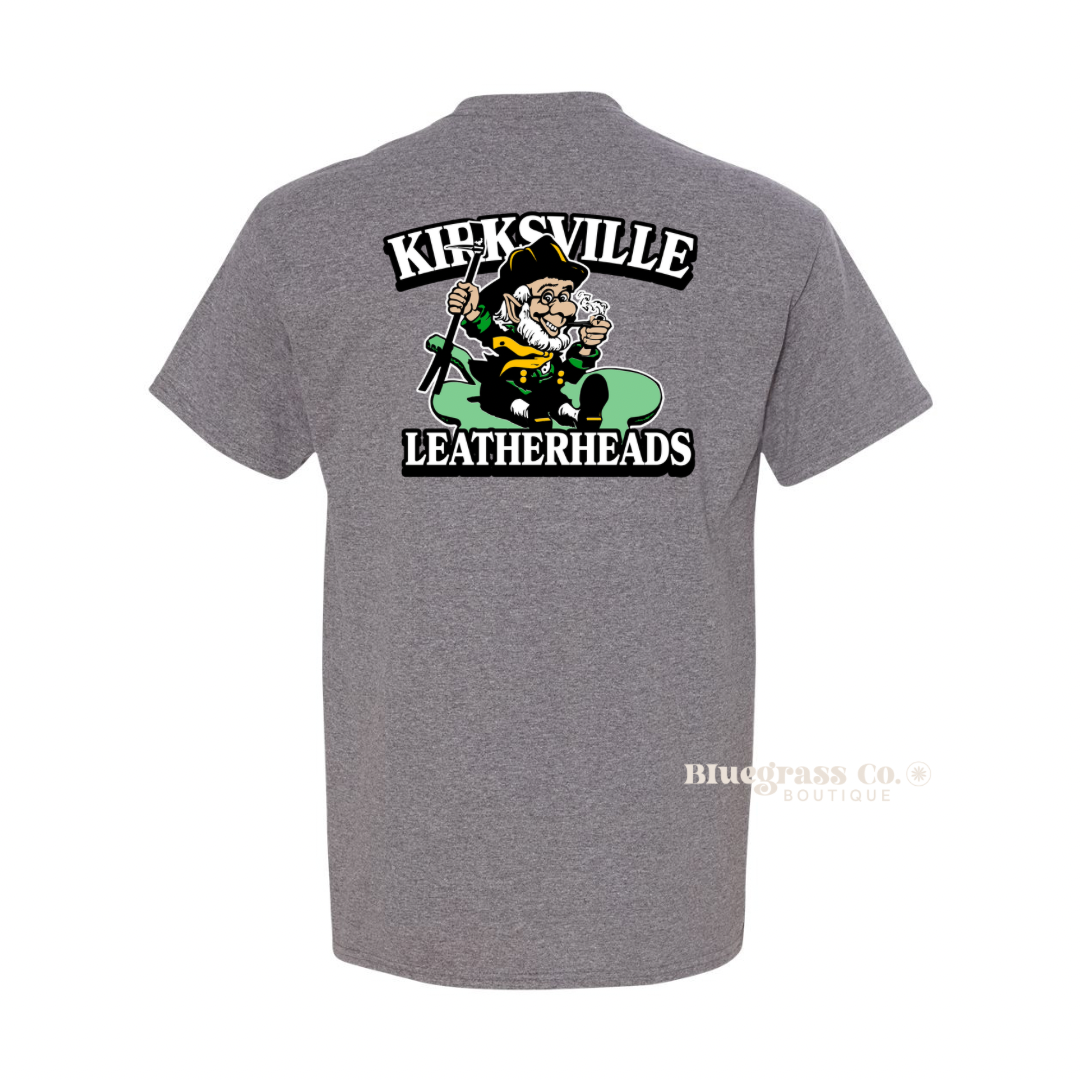 Kirksville Leatherheads Tee - Sport Gray
