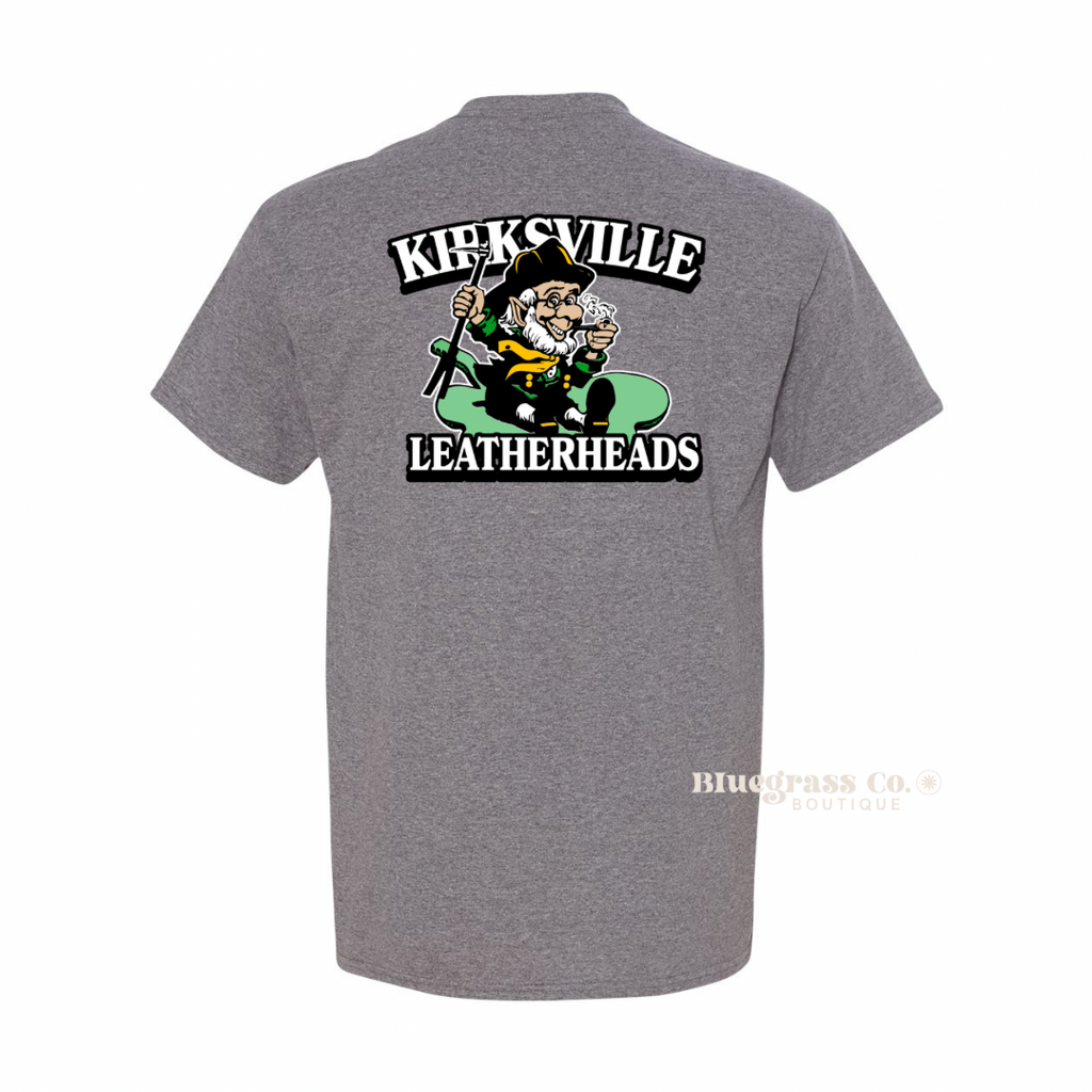 Kirksville Leatherheads Tee - Sport Gray