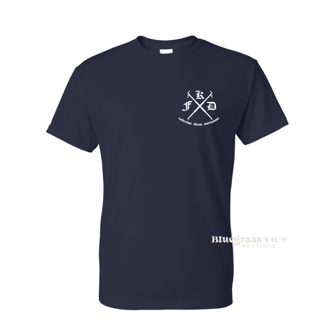 Kirksville Leatherheads Tee - Navy
