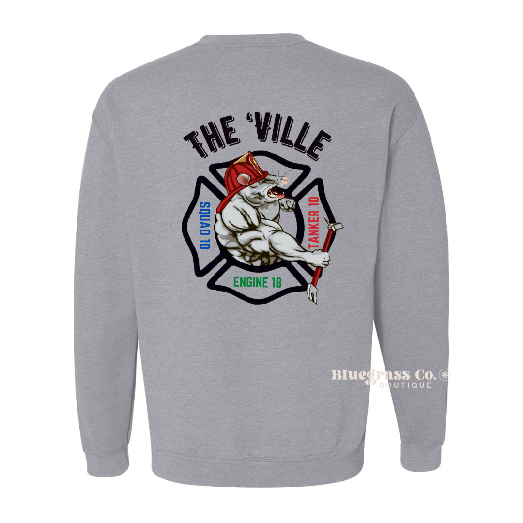 Kirksville The Ville Tee - Sport Gray